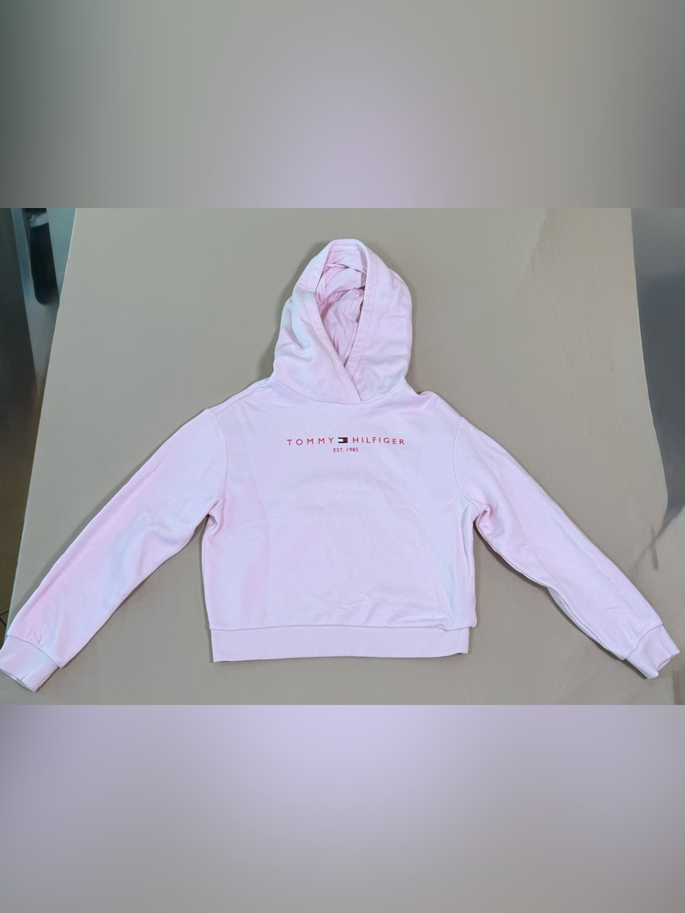 Tommy Hilfiger Girls Pink Classic Sweatshirt, XL